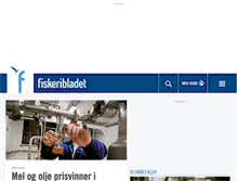 Tablet Screenshot of fiskeribladet.no